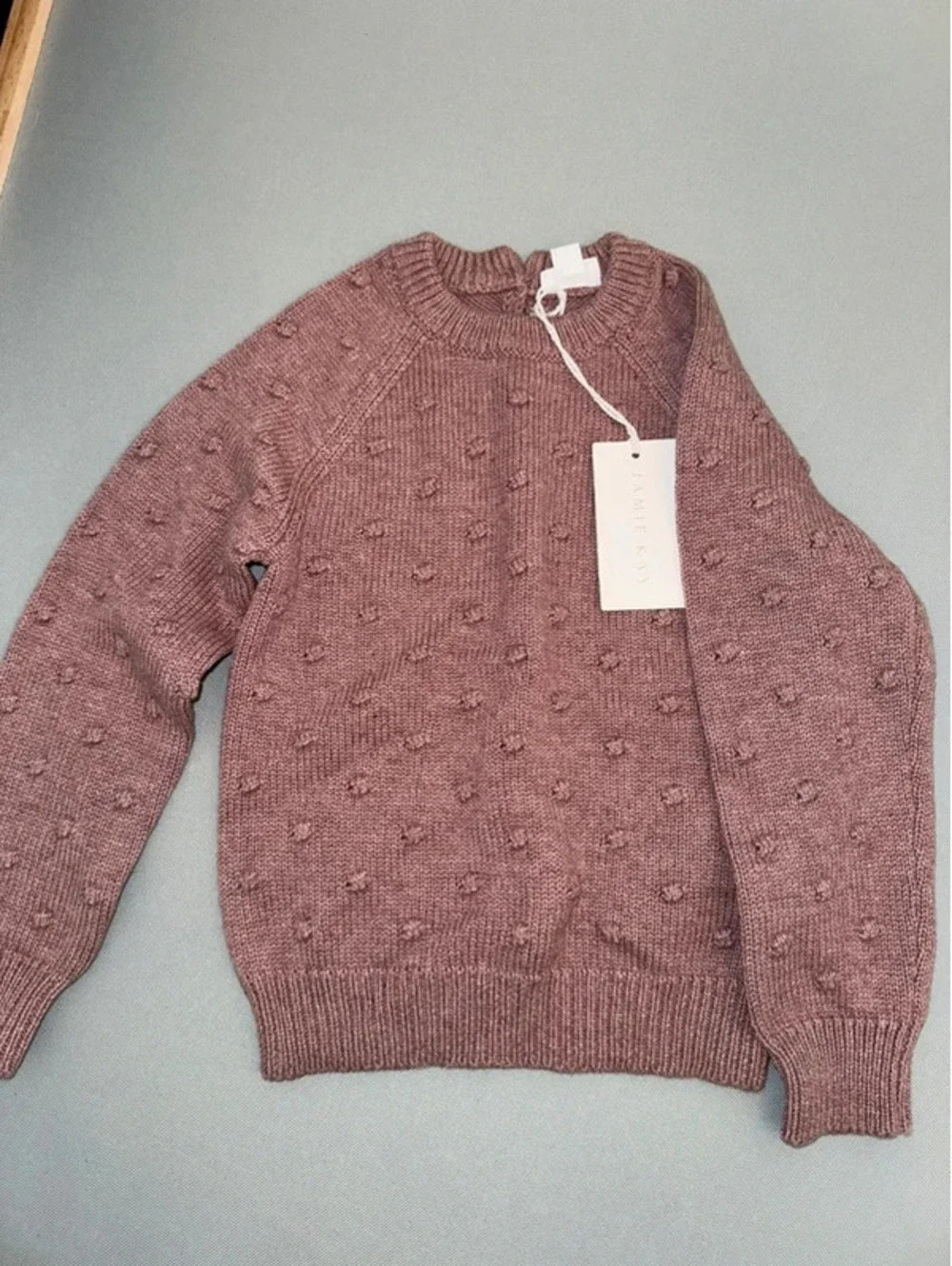 Jaime Kay 1 Year NwT swiss dot sweater